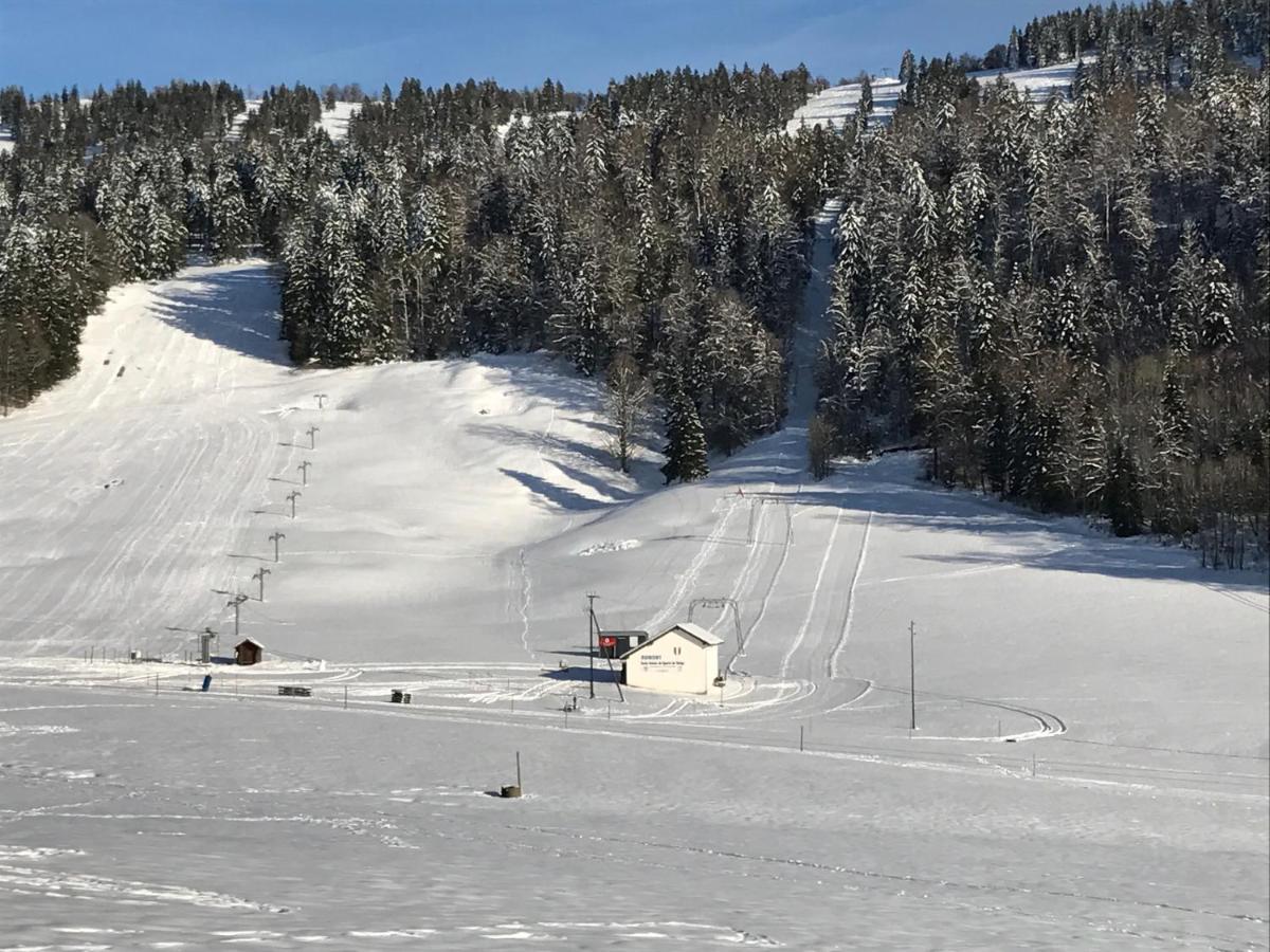 Bonne Auberge Les Bugnenets Le Paquier  ภายนอก รูปภาพ